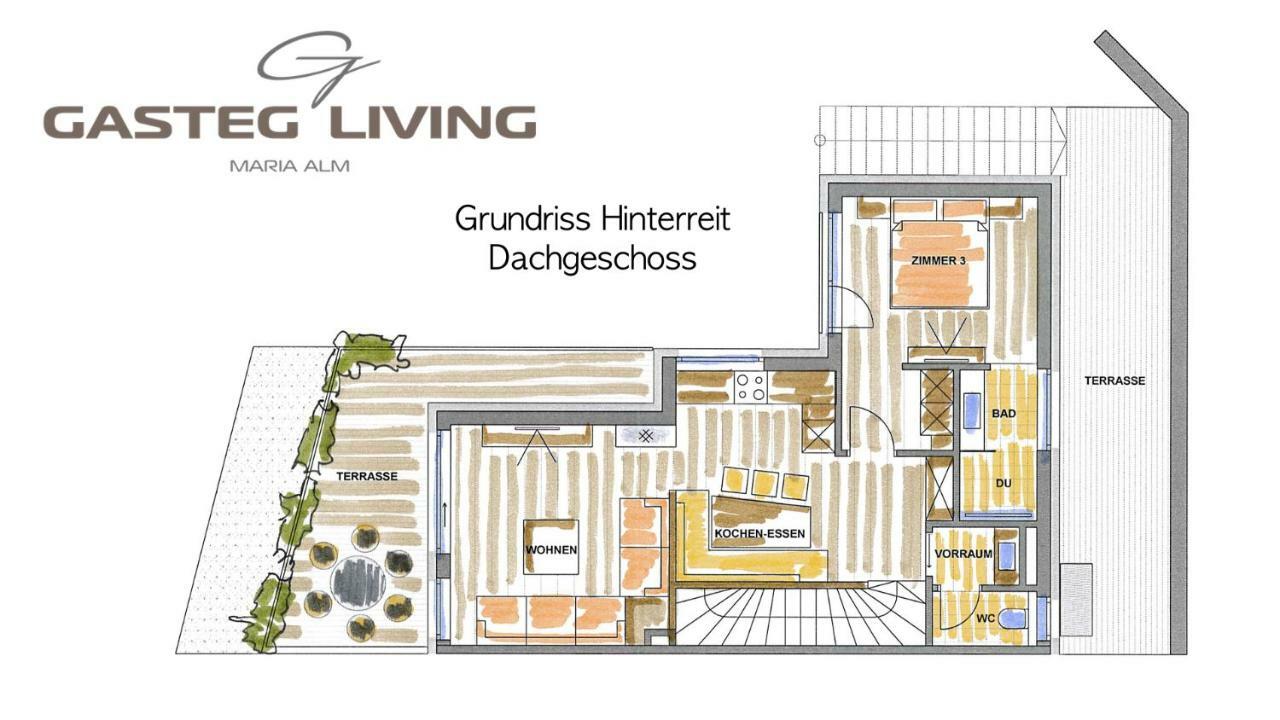 Gasteg Living Apartment Maria Alm am Steinernen Meer Exterior photo